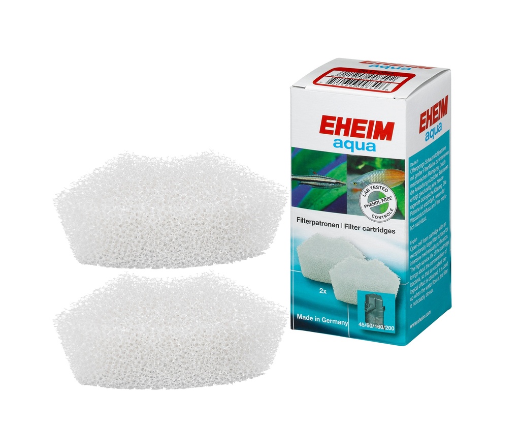 EHEIM filter cartridge (2 pcs.) f. aqua