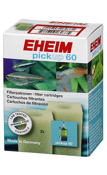 EHEIM filter cartridge (2 pcs.) f. pickup 60