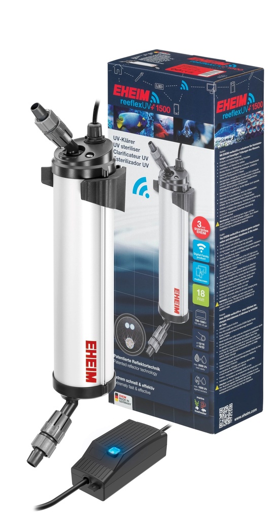 EHEIM reeflexUV+e 1500 UV-steriliser