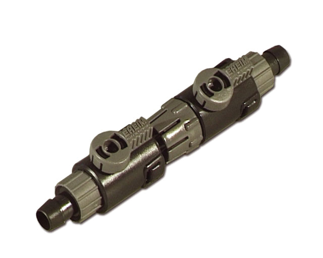 EHEIM Double tap with quick release coupling for hose : Ø9/12mm