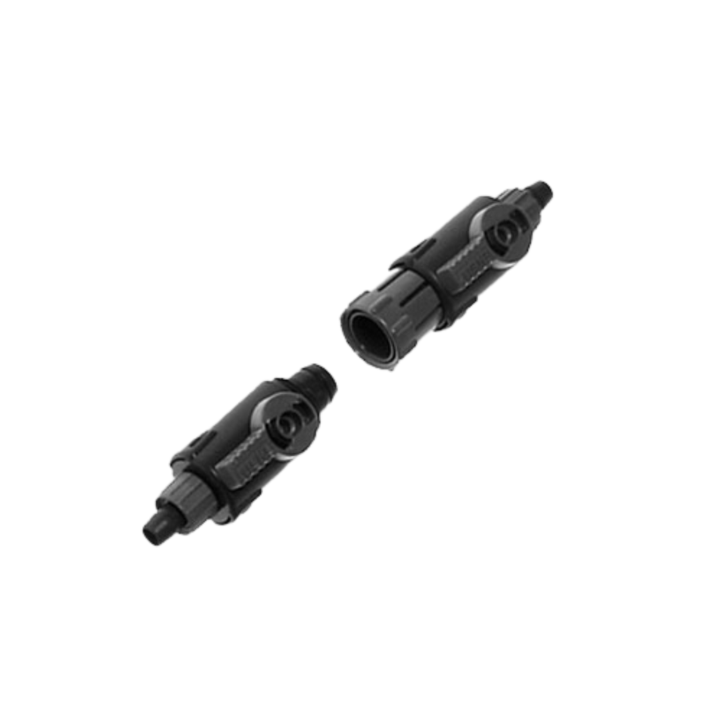 EHEIM Double tap with quick release coupling for hose : Ø9/12mm