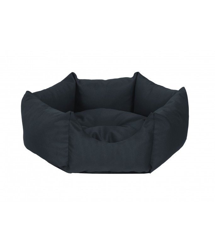 Empets Venus Bed Basic[Color - Black, Dimension - 55x55x20cm]