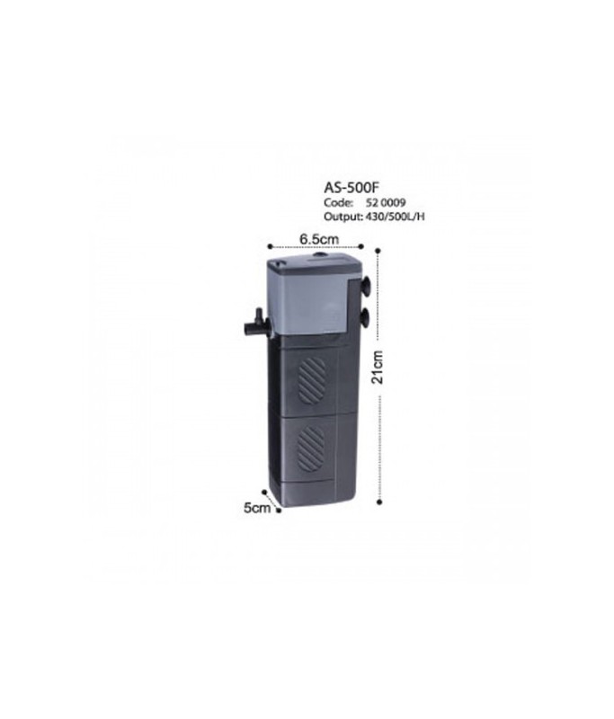 KW Zone Astro AS Internal Filter[Max Output - 500L/H, Model - 500F]