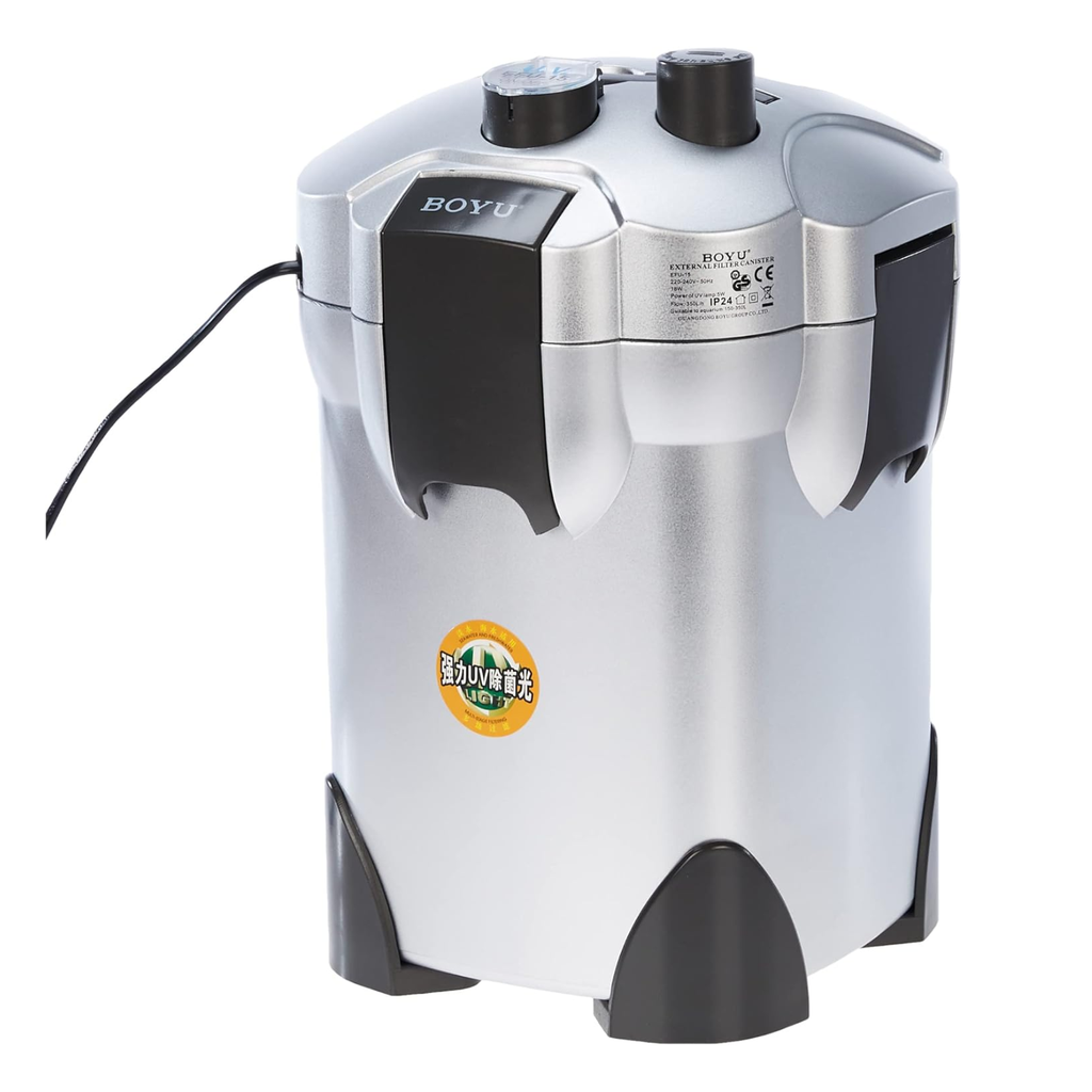 Boyu External Filter Canister [EFU-Series][Flow - 350L/h]