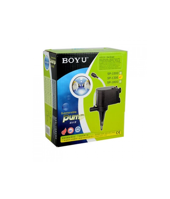 Boyu Submersible Filter[SP Series][Flow - 400L/h, Model - SP1300]