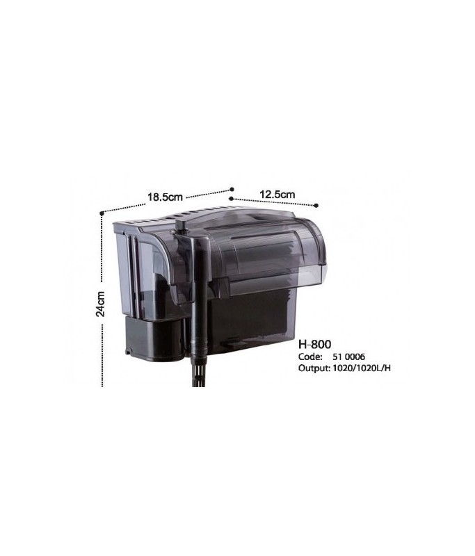 KW Zone Dophin Hanging Filter[Model - FDH800]