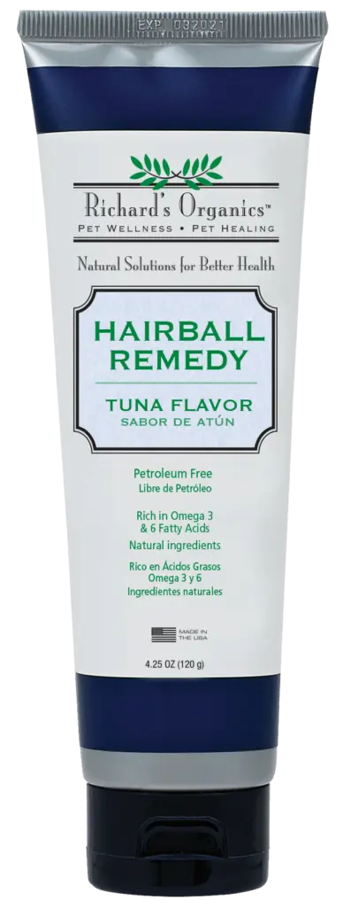 Synergy Labs Richard Organic Hairball Remedy Tube - Tuna 120g[Weight - 120g, Flavor - Tuna]