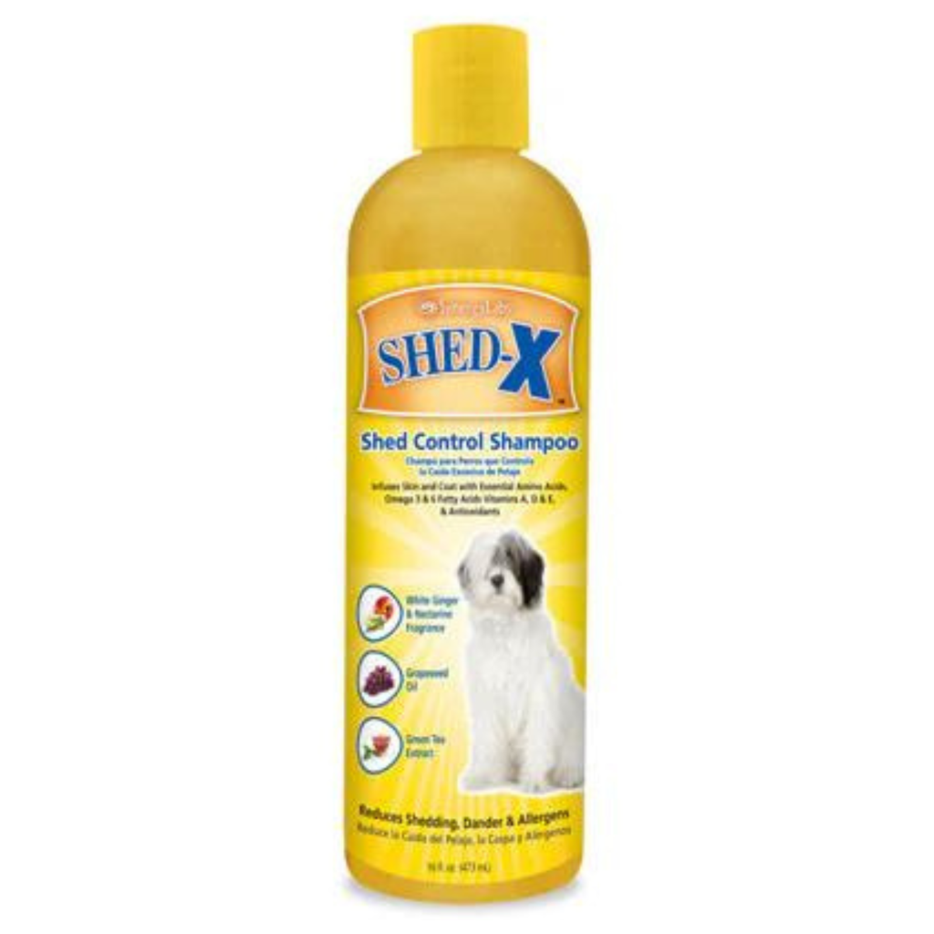 Synergy Labs Shed-X Anti-Shedding Dog Shampoo-[Volume - 473ml]
