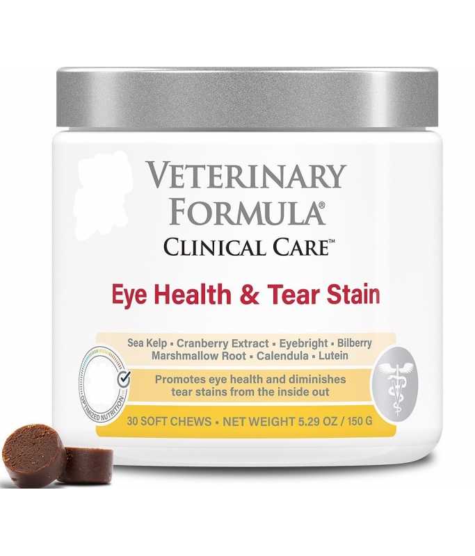 Synergy Labs Veterinary Formula Clinical Care Eye Health & Tear Stain [Count - 30, Weight - 150g]
