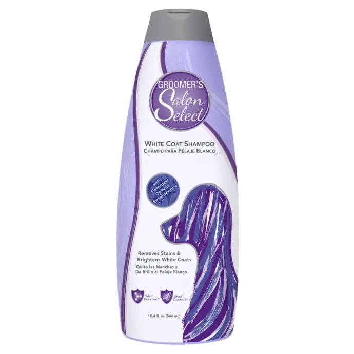 Synergy Labsgroomers Salon Select White Coat Shampoo 544ml[Volume - 544ml]