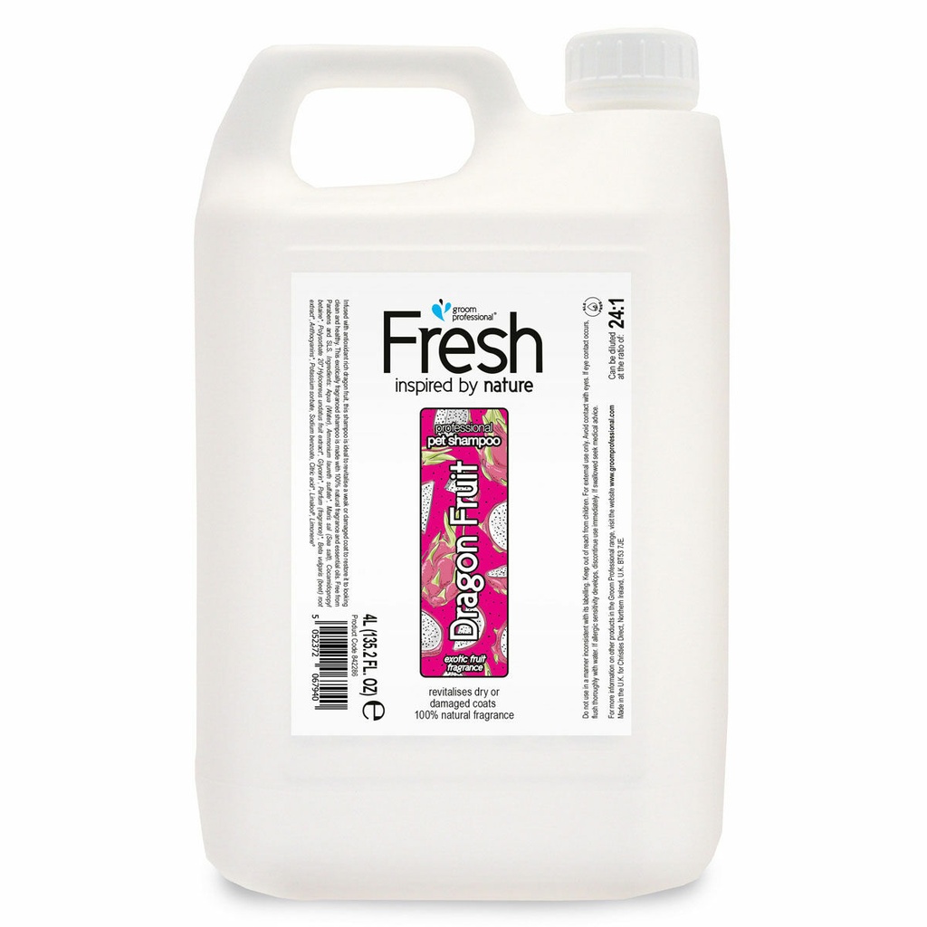 Groom Professional Fresh Dragon Fruit Shampoo[Volume - 4 litre]