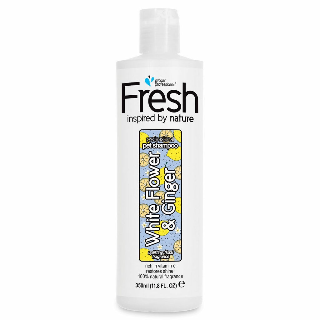 Groom Professional Fresh White Flower & Ginger Shampoo[Volume - 350 ml]