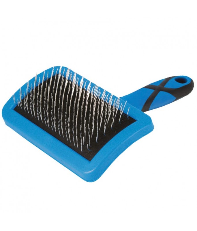 Groom Professional Curved Firm Slicker Brush Medium - GP850284 - 12x5x25 cm