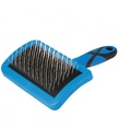 Groom Professional Curved Firm Slicker Brush Medium -  12x5x25 cm