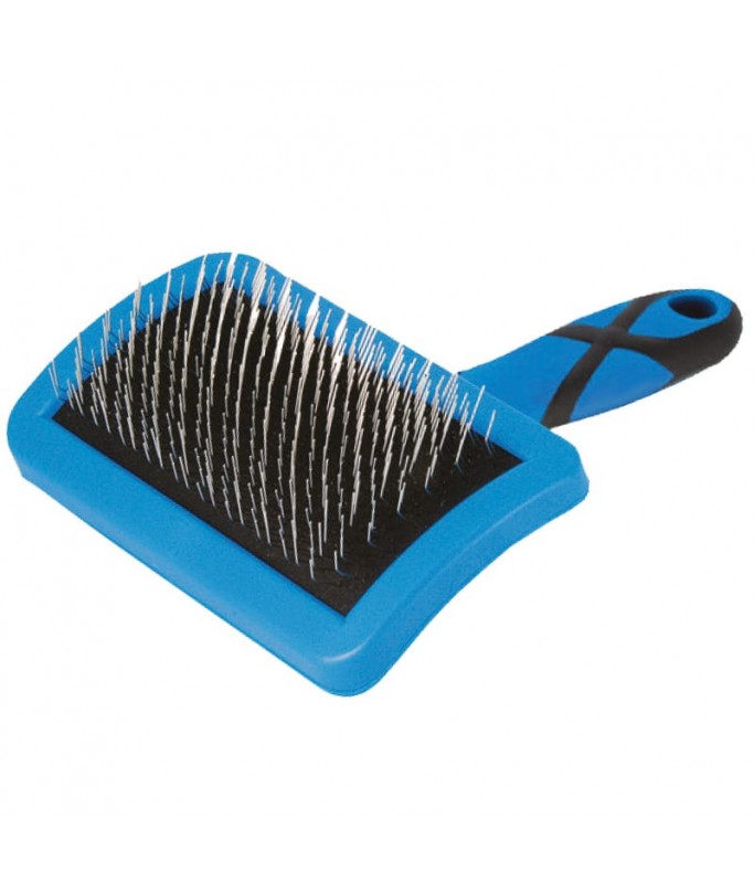 Groom Professional  Curved Firm Slicker Brush [Size - L]