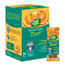 Happi Doggy Dental Chew Zest-Orange-4'' (Display Box-50pcs)