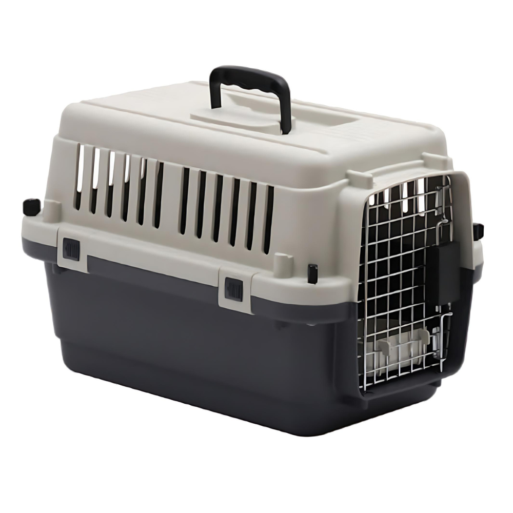 Pet Mode Plastic Transporter[Dimension - 60.7 x 40 x 40.5cm]-IATA Approved