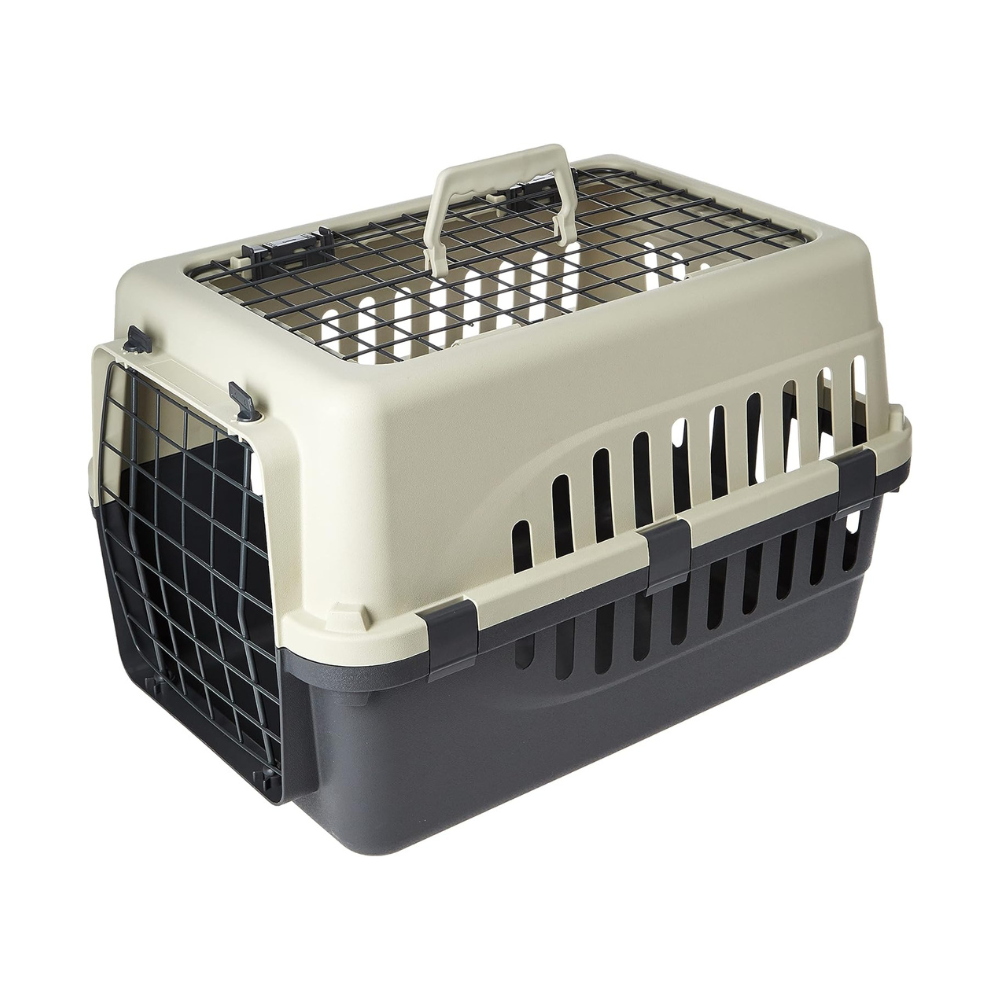 Pet Mode Plastic Pet Carrier Top & Front Door[Dimension - 50 x 35 x 32cm]