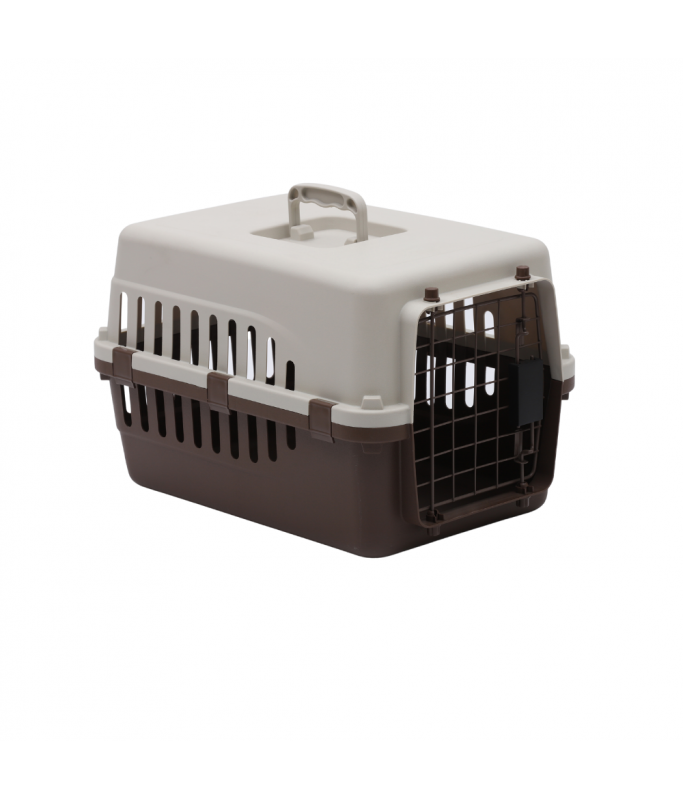 Pet Mode Plastic Pet Carrier[Dimension - 450x300x290mm]