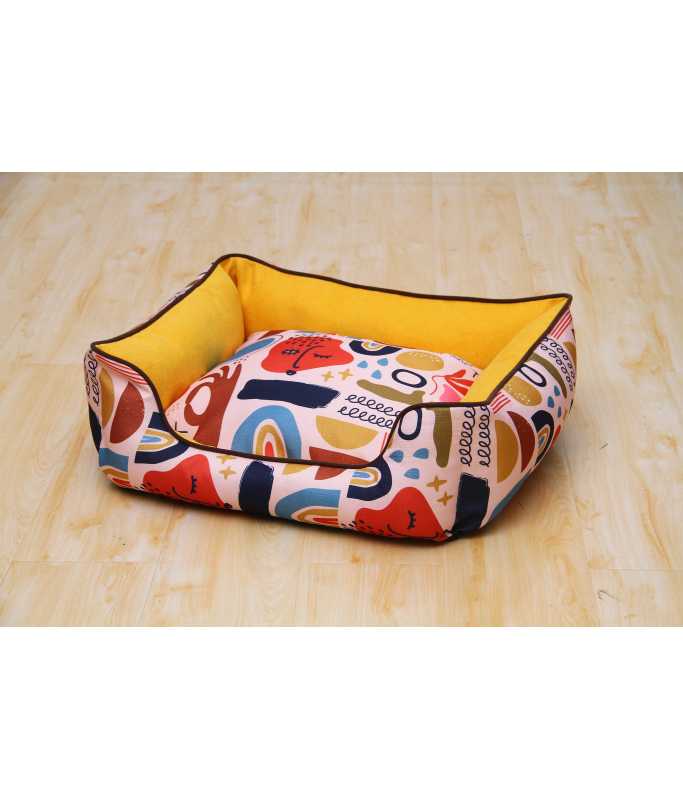 Catry Dog/Cat Printed Cushion-111[Dimension - 70x60x18cm]