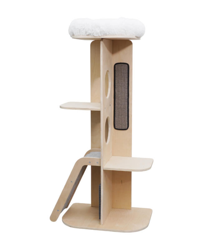 Catry Cat Tower with Scratcher 48x39x128cm