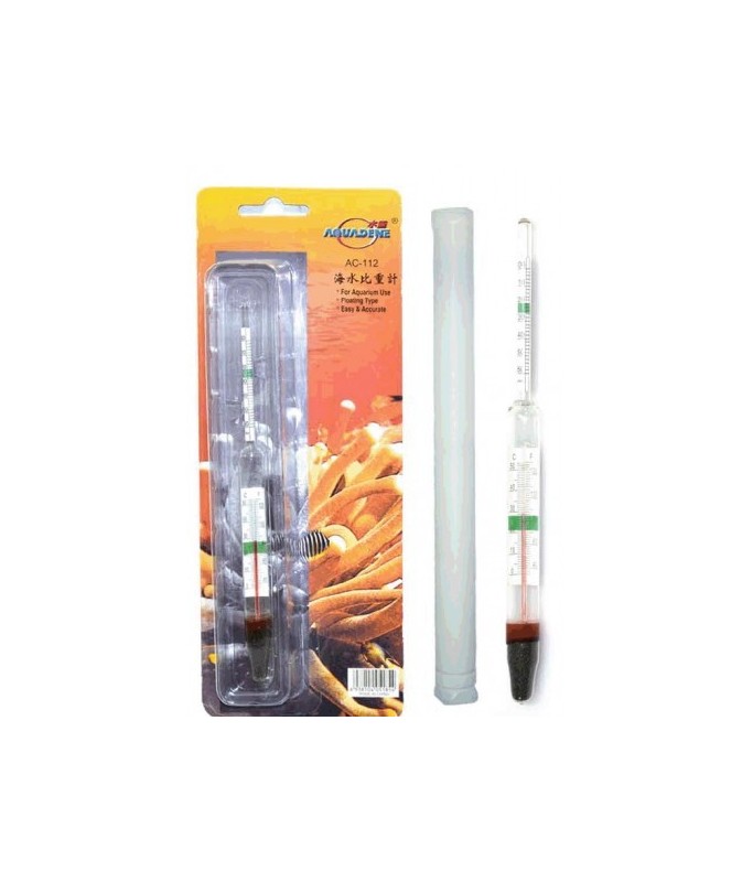 KW Zone Aquadine Hydrometer & Thermometer (Blister Card)