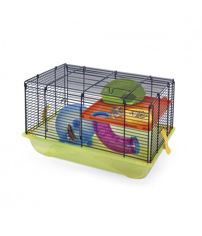 IMAC CRICETI 9 -Cage for hamsters[Dimension - 45x30.5x29cm]