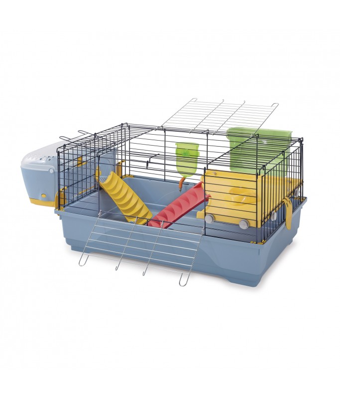 IMAC EASY PLUS 80-Cage for Rabbits and Guinea pigs[Dimension - 80x48.5x42cm]