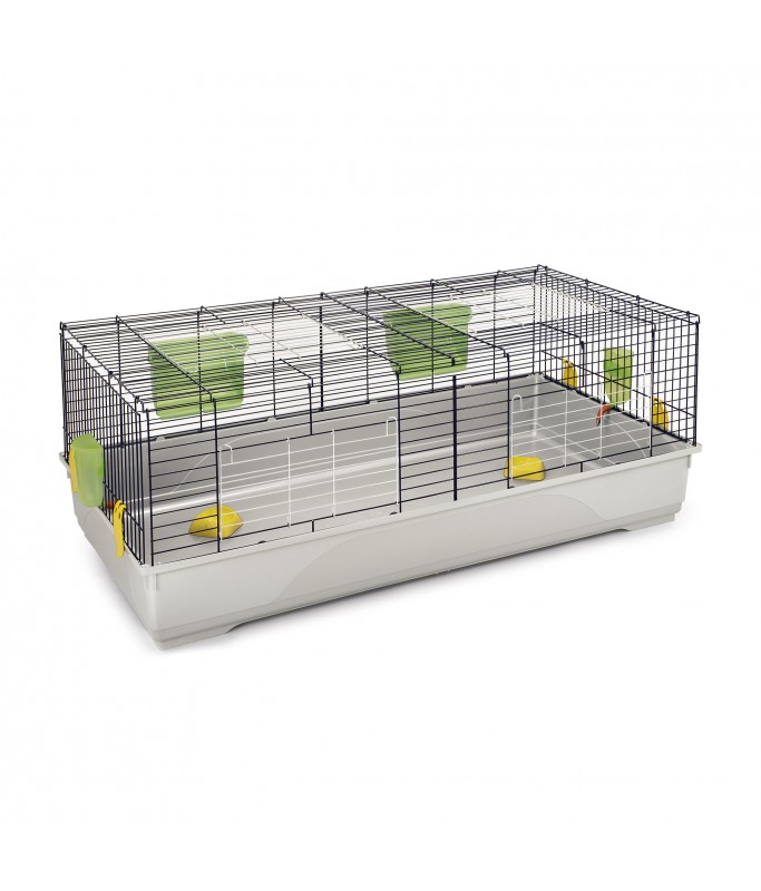 IMAC EASY 140-Cage for Rabbits and Guinea pigs[Dimension - 140x69.5x54cm]