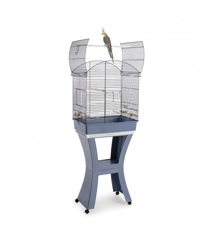 IMAC Calla Bird Cage[Color - Blue, Dimension - 62 x 43 x 78-150cm, Size - S]