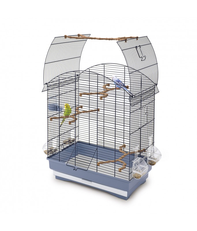 IMAC AGATA-Cage for Canaries, Parakeets and Exotic birds[Dimension - 58x33x62.5cm]