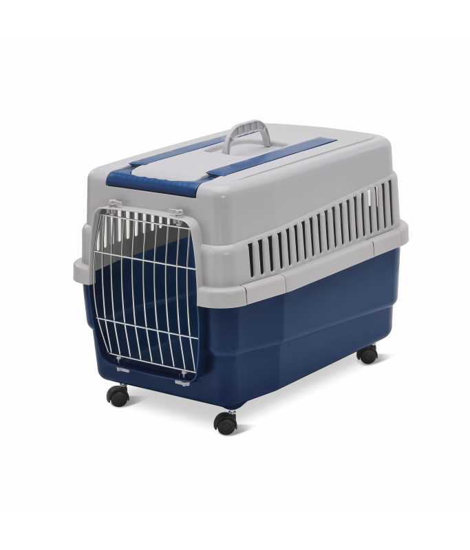 Imac KIM 60-Pet Carriers for Dogs and Cats, 60x40x45cm[Color - Blue]