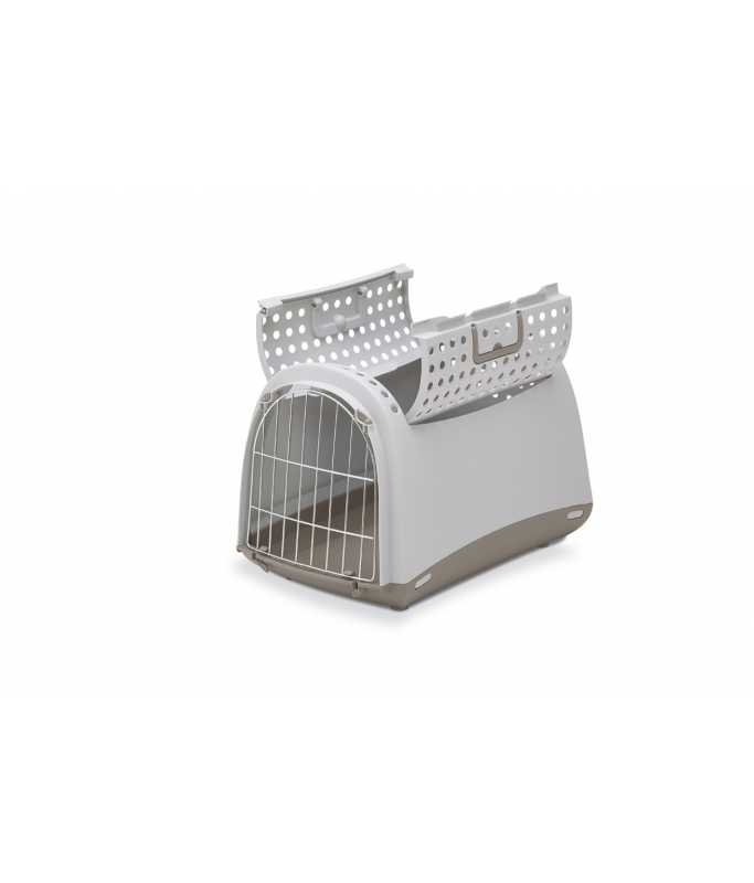 IMAC Linus Cabrio - Carrier For Cats And Dogs-Grey- 50X32X34.5CM