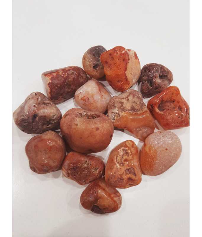 Indian Stones Red Pebbles -P3 - 25 Kg