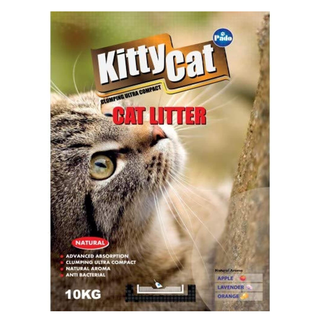 Pado Kitty Cat Round Cat Litter[Weight - 10kg]