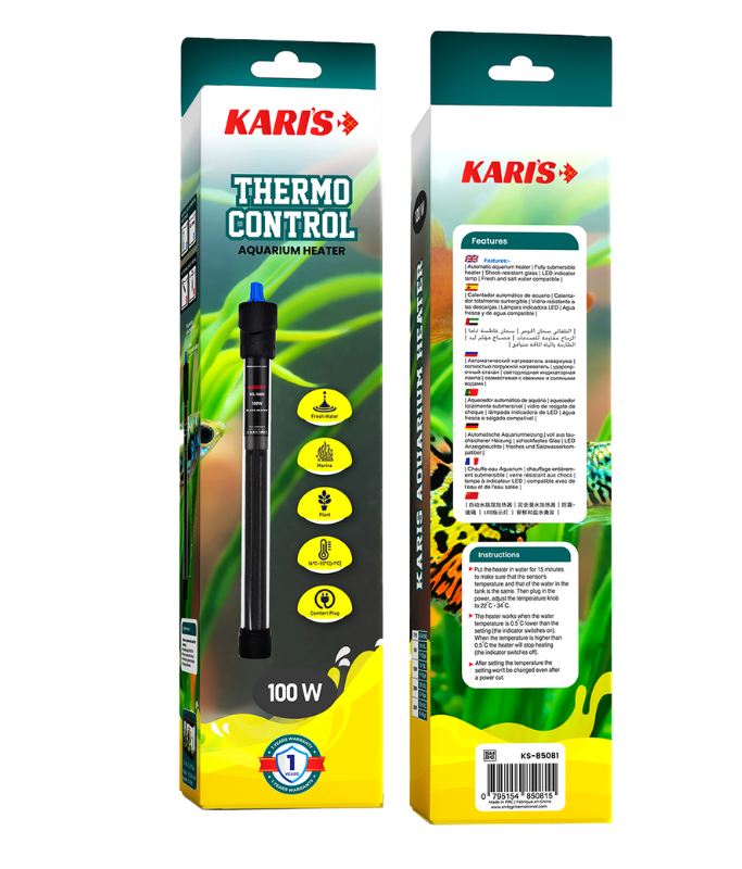 Karis Aquarium Heater [Power - 100W]