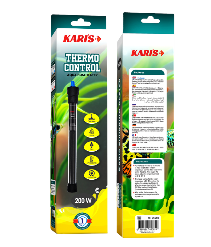 Karis Aquarium Heater [Power - 200W]