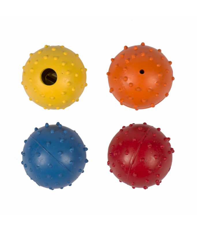 Duvo+ Rubber Dental Ball Mix Mixed Colors - 5 cm[Diameter - Ø5 cm]