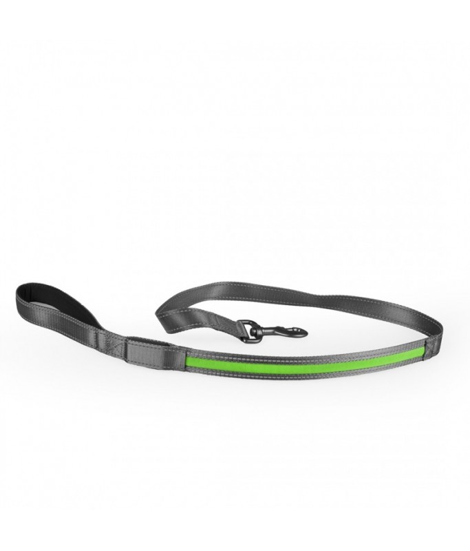 Duvo Metal Leiband Flash Light usb Nylon 120cm/25mm[Color - Green]