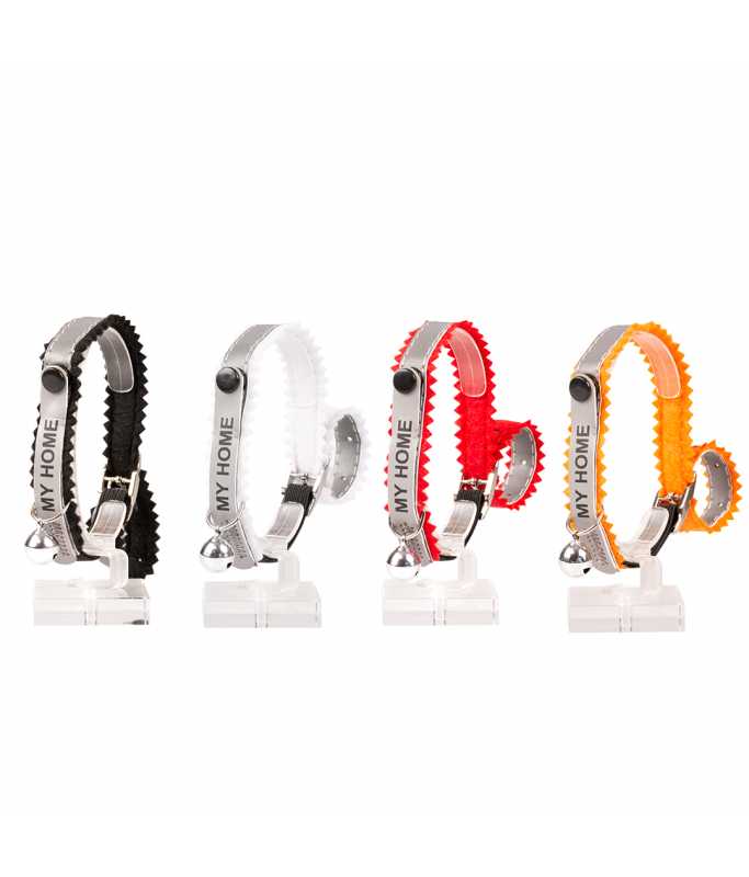 Duvo+ Cat Collar Reflective Address Mixed Colors 20-30cm / 10Mm