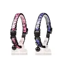 Duvo Cat Collar Nylon Mixed Colors 20 - 30cm / 10mm[Texture - Lace]