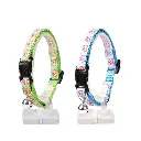 Duvo+ Cat Collar Nylon Mixed Colors 20 - 30cm / 10mm[Texture - Hearts]