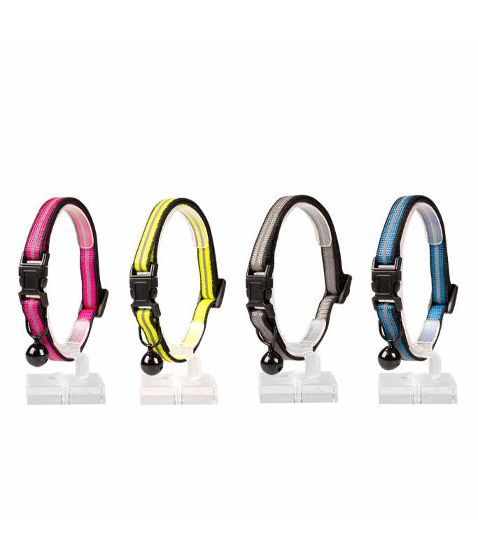 Duvo+ Cat Collar Reflective Duo Mixed Colors 20-30cm / 10Mm