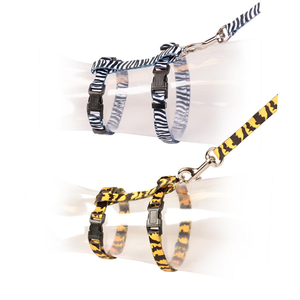 Duvo+ Cat Walking Set Zoo Mixed Colors 20-35cm / 10mm-125cm