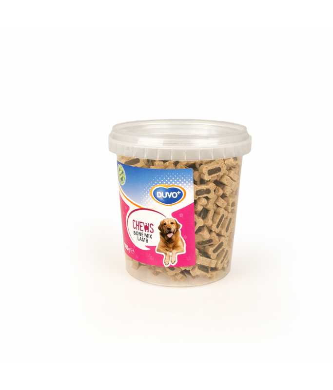 Duvo+ Chews! Bone Mix Lamb 500g[Weight - 500g]