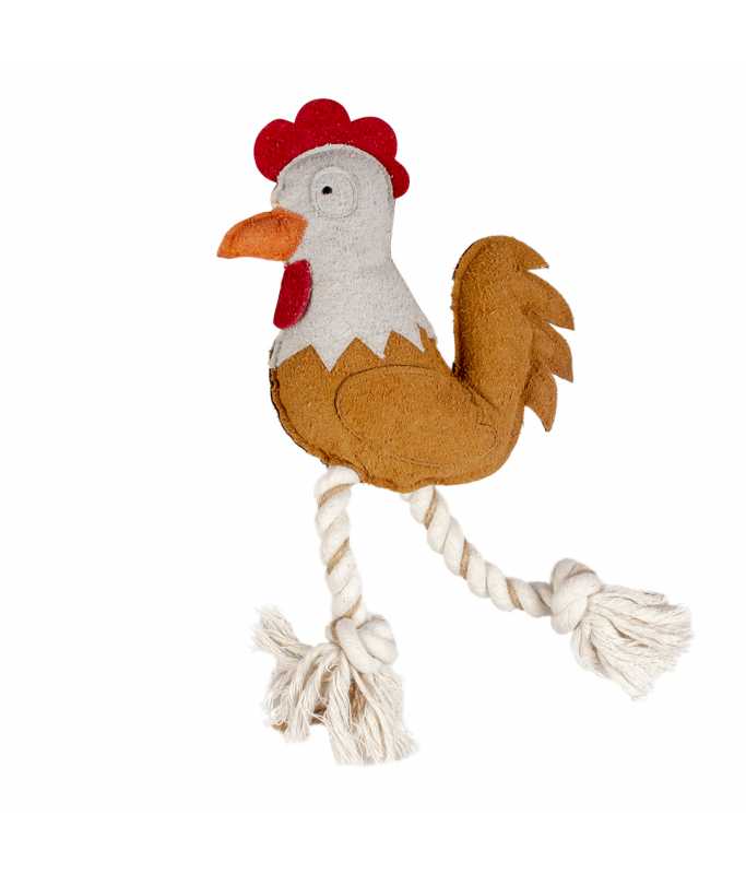 Duvo+ Farm Friends Ruby Rooster Dog Toy 37cm