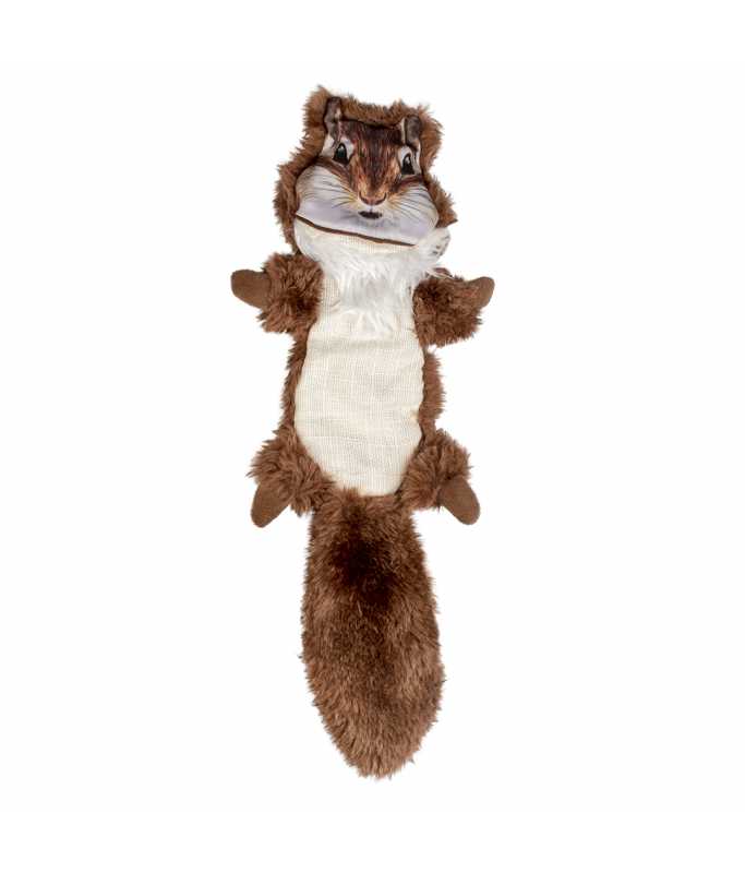 Duvo+ Forest Friends Sonny Flat Squirrel Dog Toy 44cm