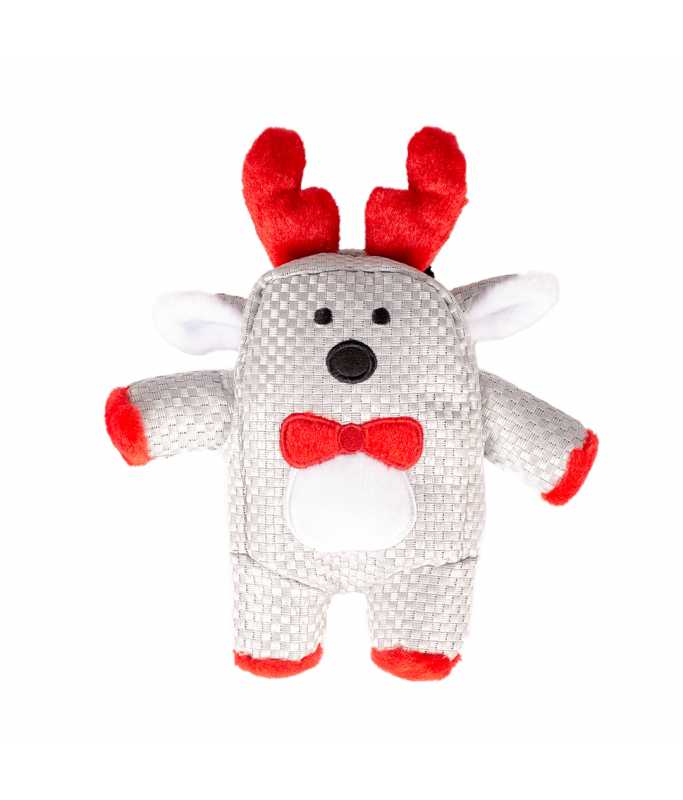 Duvo+ Xmas Plush Square Reindeer 24x19x6cm