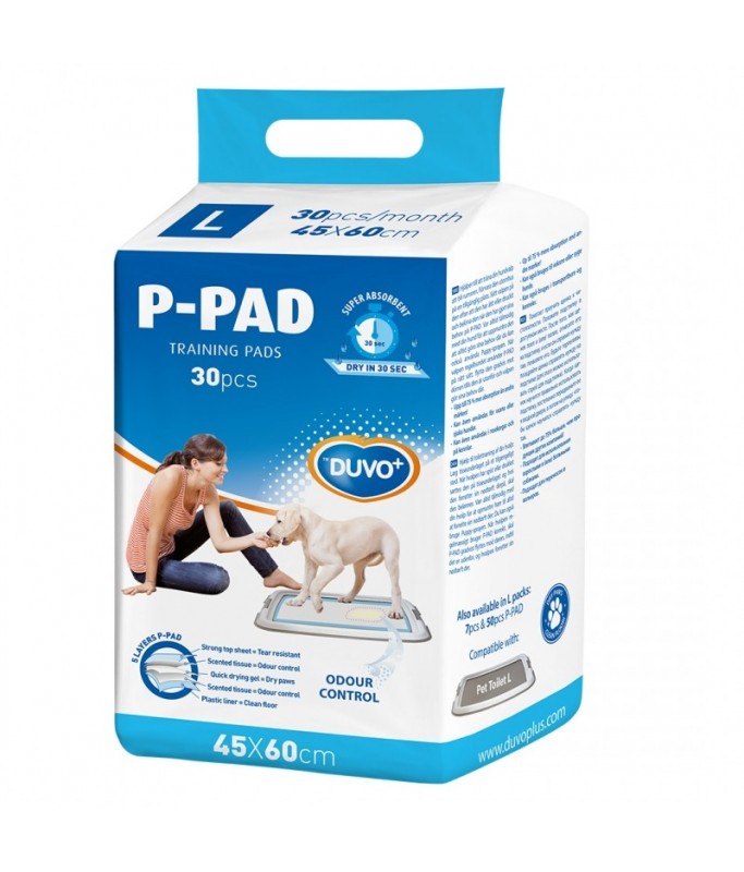 Duvo Pet Pad Large (30pcs) 45 x 60cm[Dimension - 45 x 60cm]