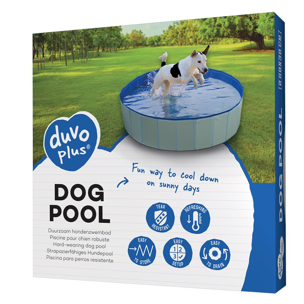 Duvo+ Dog Pool Blue[Diameter - 80x30cm]